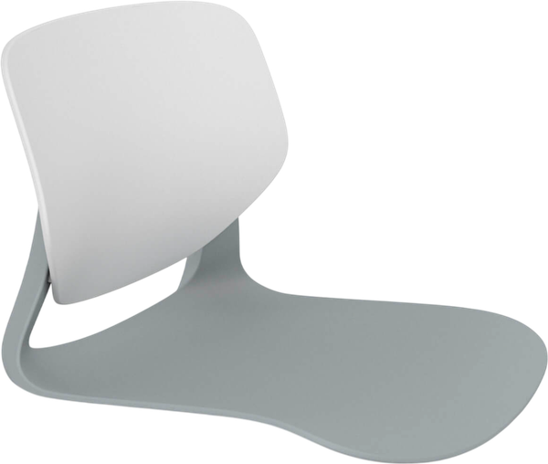 Изображение товара Сиденье для стула Sheffilton SHT-ST59/SB59 (белый/серый RAL 7040)