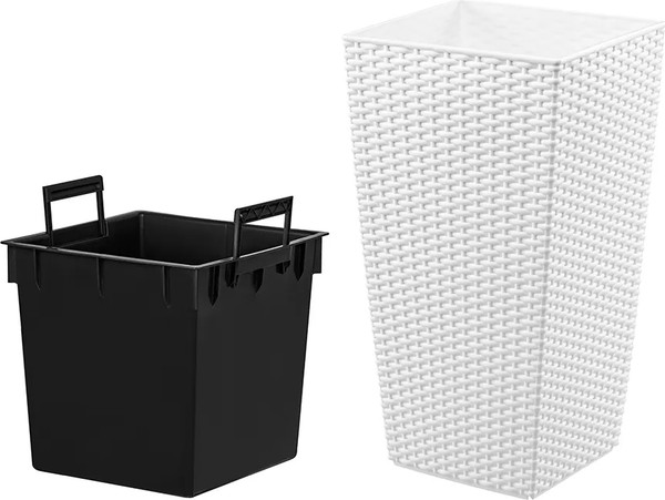 Изображение товара Кашпо El Casa Камелия / 640577 (белый)