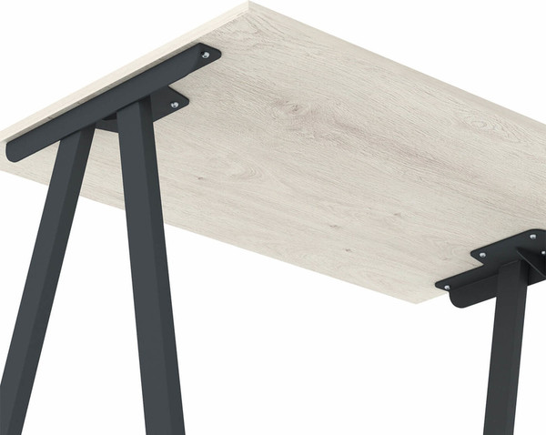 Изображение товара Обеденный стол Sheffilton SHT-TU92/TT 120x80 (антрацит/дуб беленый)