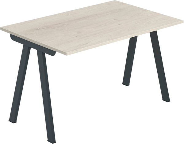 Изображение товара Обеденный стол Sheffilton SHT-TU92/TT 120x80 (антрацит/дуб беленый)