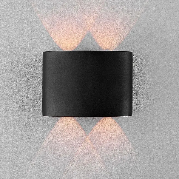 Изображение товара Бра уличное Sima-Land Полусфера FSD-009 / 7511463 (черный)