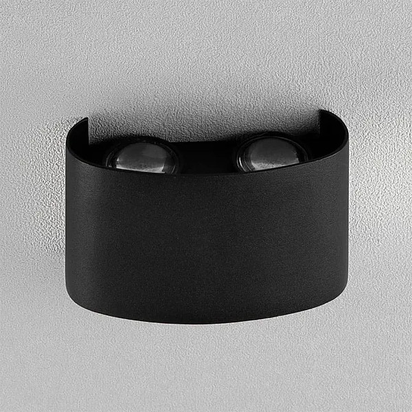 Изображение товара Бра уличное Sima-Land Полусфера FSD-009 / 7511463 (черный)