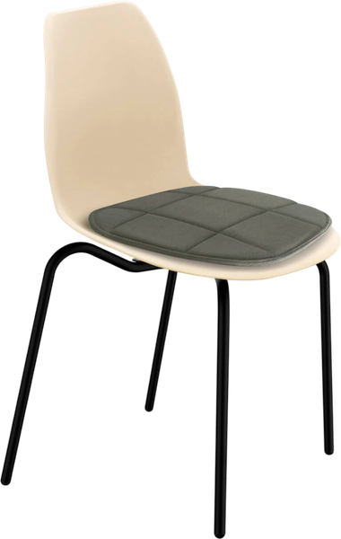 Изображение товара Стул Sheffilton SHT-ST29-CN4/S130 HD (бежевый/темный графит/черный муар)