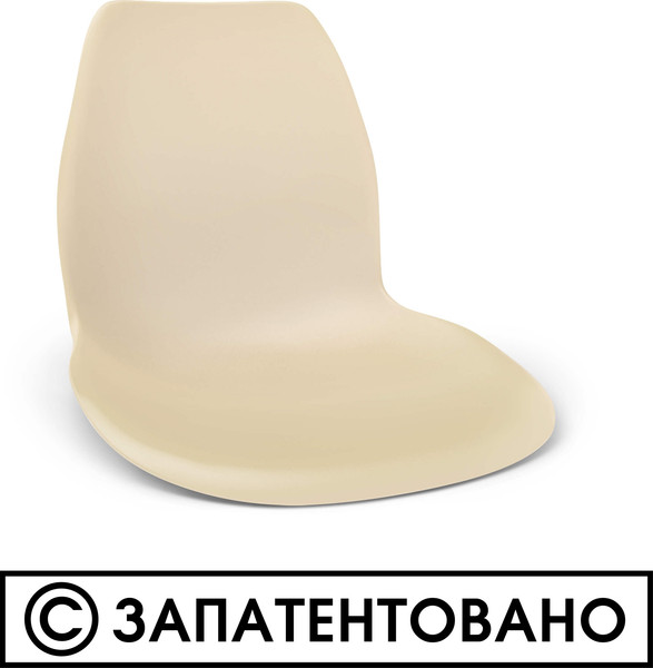 Изображение товара Стул Sheffilton SHT-ST29-CN4/S130 HD (бежевый/темный графит/черный муар)