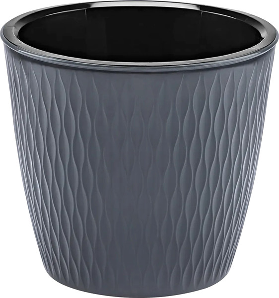 Изображение товара Кашпо El Casa Керама / 640562 (графит)