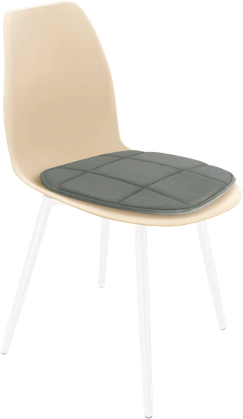 Изображение товара Стул Sheffilton SHT-ST29-CN4/S95-1 (бежевый/серый/белый муар)