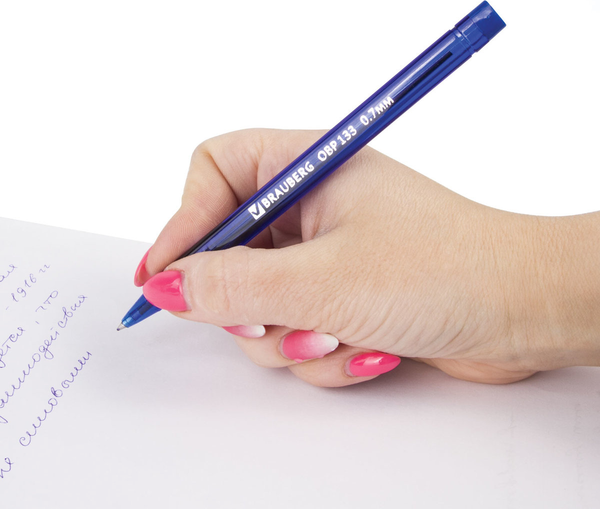 Изображение товара Ручка шариковая Brauberg Marine / 142709 (синий)