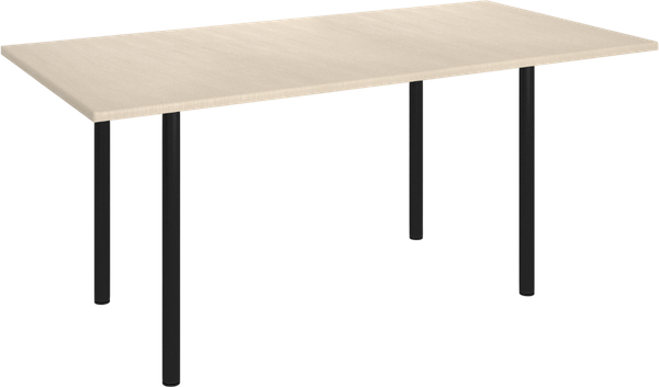 Изображение товара Обеденный стол Sheffilton SHT-TU66/TT 120x80 (черный/ассаль)