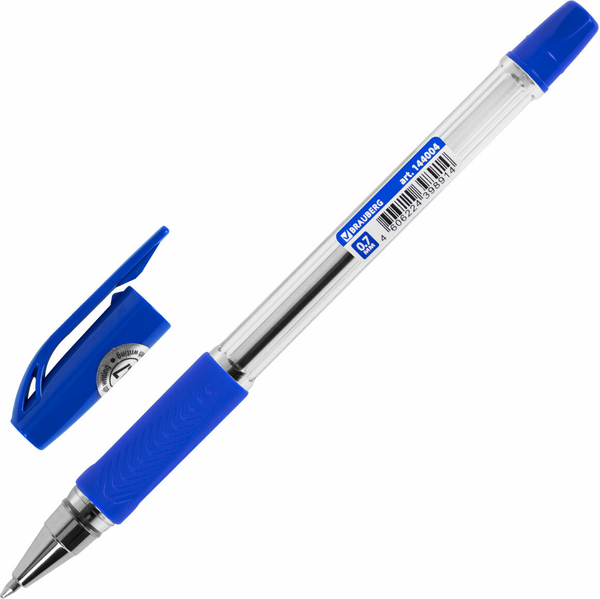 Изображение товара Ручка шариковая Brauberg BP-GT / 144004 (синий)