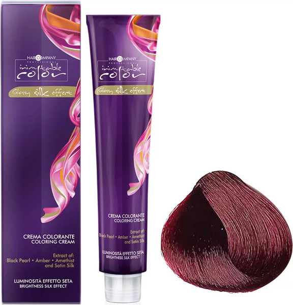 Изображение товара Крем-краска для волос Hair Company Inimitable Color Glossy silk effect тон 5.666 (100мл)