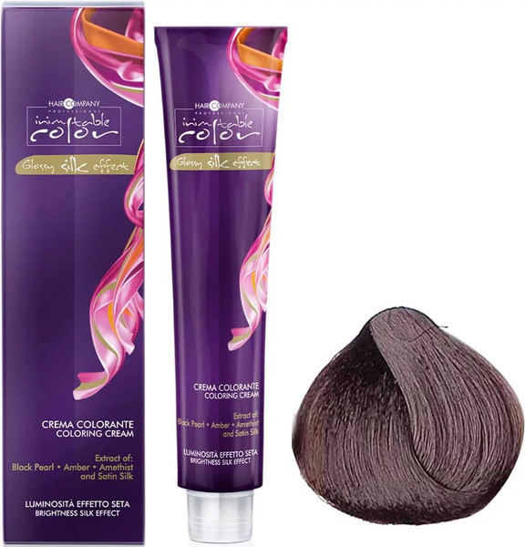 Изображение товара Крем-краска для волос Hair Company Inimitable Color Glossy silk effect тон 6.003 (100мл)