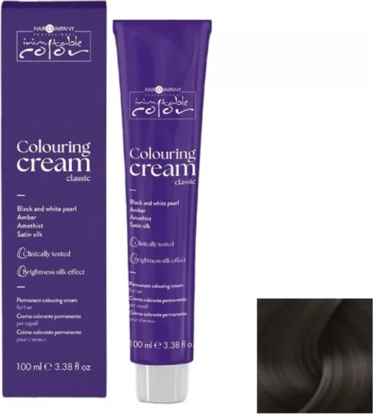 Изображение товара Крем-краска для волос Hair Company Inimitable Color Glossy silk effect тон 6.11 (100мл)