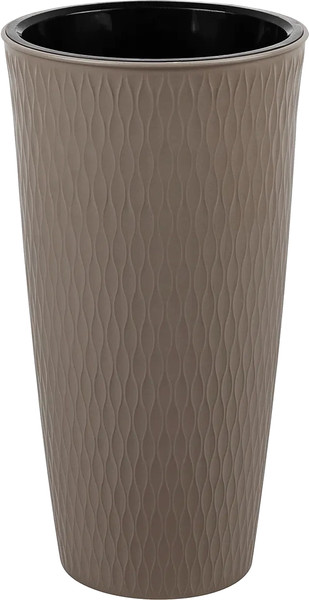 Изображение товара Кашпо El Casa Керама / 640517 (серый/коричневый)
