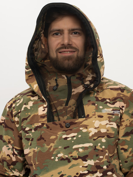 Изображение товара Костюм для охоты и рыбалки Huntsman Летний Антигнус Эконом Мультикам Смесовая Рип-Стоп (р.56-58/170-176)