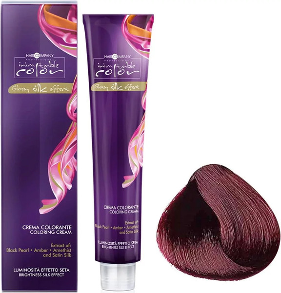 Изображение товара Крем-краска для волос Hair Company Inimitable Color Glossy silk effect тон 6.6 (100мл)
