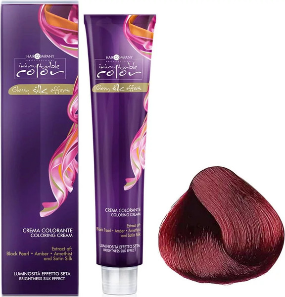 Изображение товара Крем-краска для волос Hair Company Inimitable Color Glossy silk effect тон 6.666 (100мл)