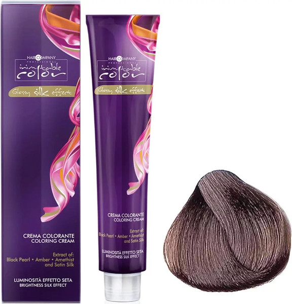 Изображение товара Крем-краска для волос Hair Company Inimitable Color Glossy silk effect тон 7.32 (100мл)