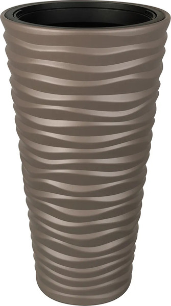 Изображение товара Кашпо El Casa Сэнди / 640565 (серый/коричневый)