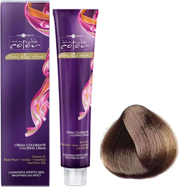 Изображение товара Крем-краска для волос Hair Company Inimitable Color Glossy silk effect тон 8.12 (100мл)
