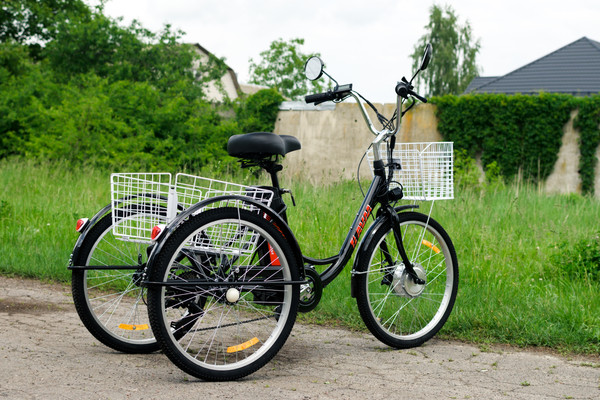 Изображение товара Электровелосипед AVM E-Alfa Trike 24 (черный)