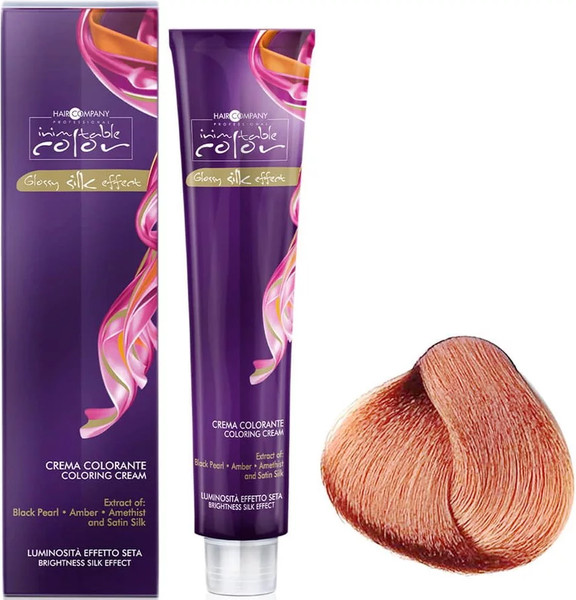 Изображение товара Крем-краска для волос Hair Company Inimitable Color Glossy silk effect тон 8.43 (100мл)