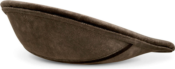 Изображение товара Стул барный Sheffilton SHT-ST19-SF1/S66-1 (коричневый трюфель/черный муар)