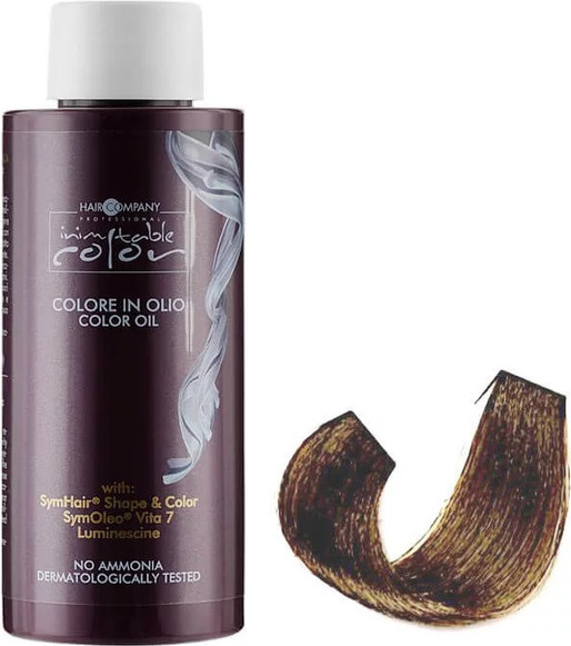 Изображение товара Масло для окрашивания волос Hair Company Inimitable Color Oil тон 7.3 (100мл)