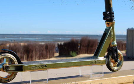 Изображение товара Самокат трюковый LONGWAY Metro 110mm AL IHC 3.2кг  NEW 2025 GD (Goldline)