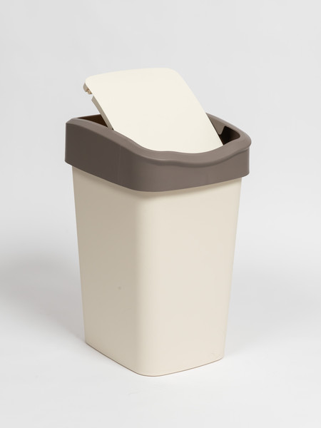 Изображение товара Мусорное ведро Violet Tandem 843526 (35л, слоновая кость)