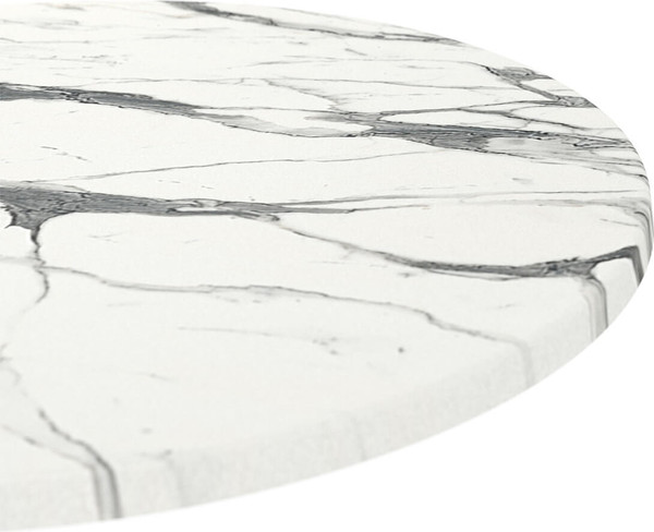 Изображение товара Столешница для стола Sheffilton Верзалит SHT-TT46 80 (белый мрамор)