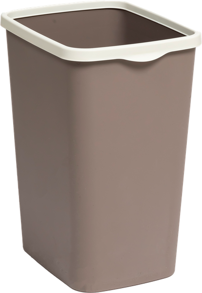 Изображение товара Мусорное ведро Violet Tandem 842222 (20л, шоколад)