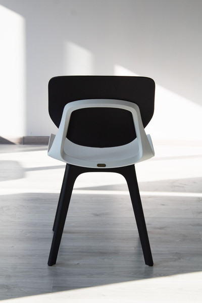 Изображение товара Сиденье для стула Sheffilton SHT-ST59/SB59 (черный/белый)