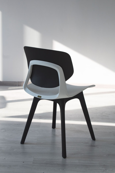 Изображение товара Сиденье для стула Sheffilton SHT-ST59/SB59 (черный/белый)