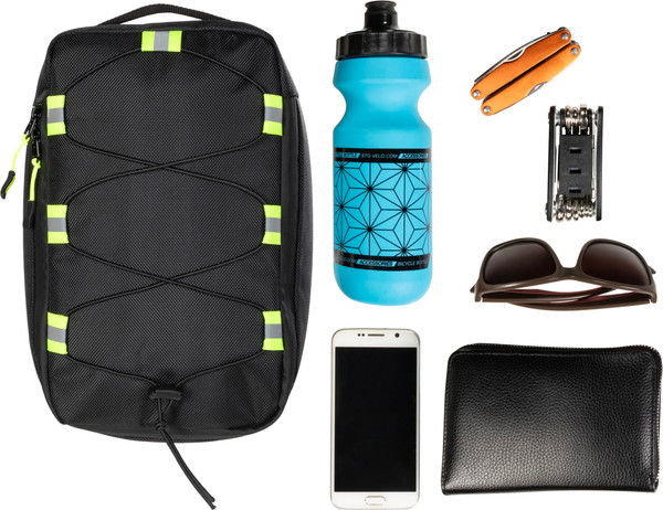 Изображение товара Сумка велосипедная STG FB-017 / Х126959 (черный/салатовый)