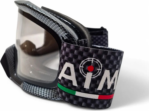 Изображение товара Мотоочки AiM Pro с двойной линзой 186-102 (карбон глянцевый)