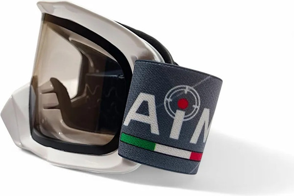 Изображение товара Мотоочки AiM Pro с двойной линзой 186-103 (белый глянцевый)