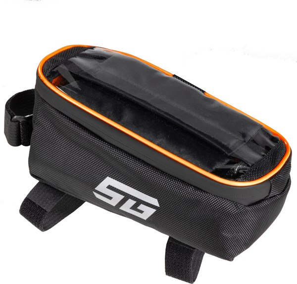 Изображение товара Сумка велосипедная STG FB-016 / Х126957 (черный/оранжевый)