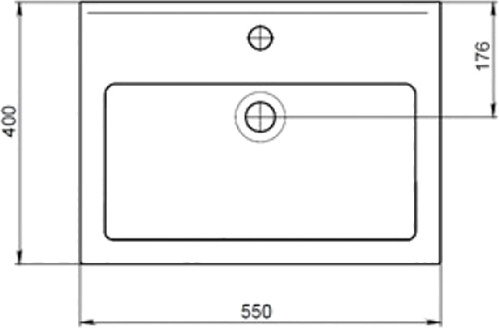 Изображение товара Тумба с умывальником СанитаМебель Камелия-63 Д3 Визит 55