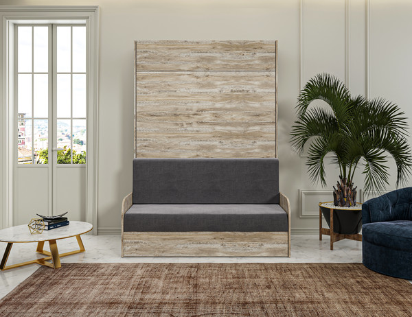 Изображение товара Комплект мебели трансформер Макс Стайл Studio Sofa 140x200x18 BySpan (дуб юкон 358)
