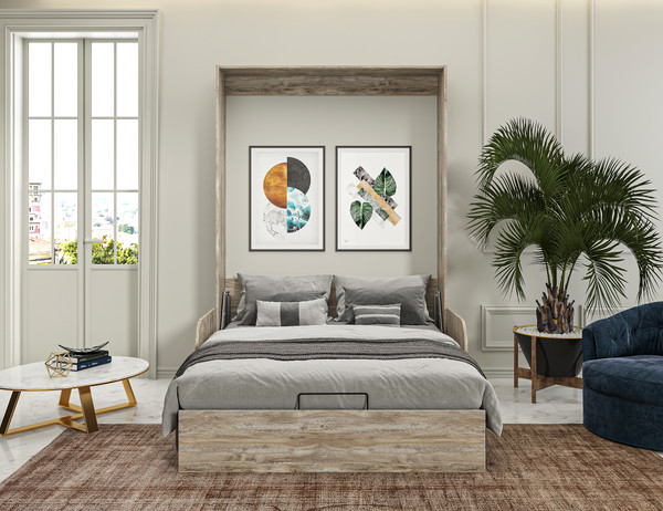 Изображение товара Комплект мебели трансформер Макс Стайл Studio Sofa 140x200x18 BySpan (дуб юкон 358)