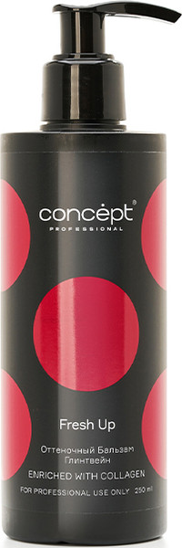 Изображение товара Оттеночный бальзам для волос Concept Fresh Up Обогащенный коллагеном (250мл, глинтвейн)