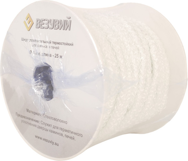 Изображение товара Шнур термостойкий Везувий 6мм (25м/п)