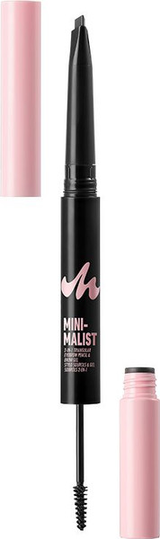 Изображение товара Карандаш для бровей Miniso Minimalist 2-in-1 Triangular 01 / 9571