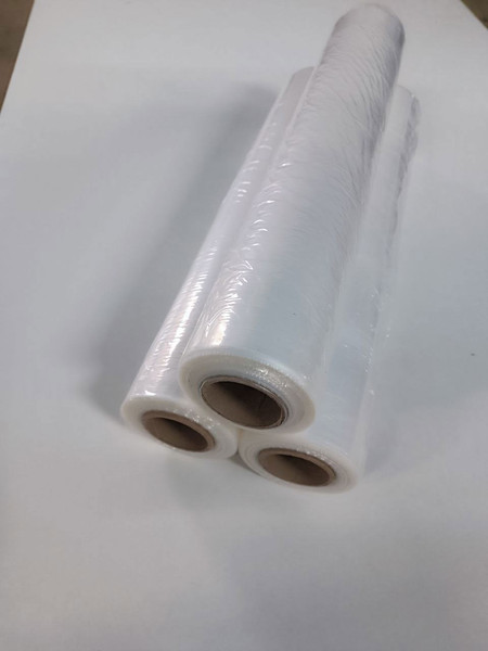 Изображение товара Пленка строительная Everplast Полотно стрейч ручной 23мкм 500мм 210м.п. (бесцветный)