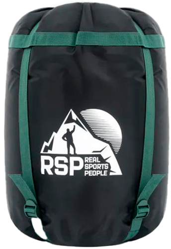 Изображение товара Чехол для спального мешка RSP Outdoor Bag M компрессионный / B-BAG-M-BLAGN (черный/зеленый)