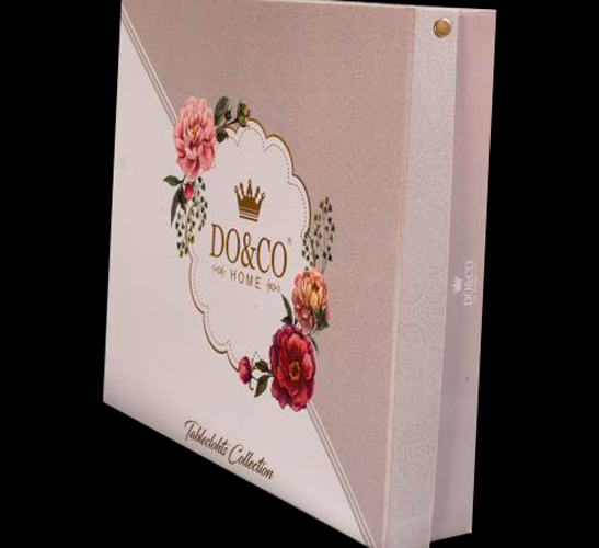 Изображение товара Скатерть DO&CO Avzem 160x220 / 10450 (пудра)