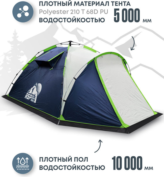 Изображение товара Палатка RSP Outdoor Narle 2 / TA-NA-2-B (синий)