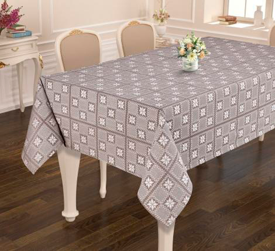 Изображение товара Скатерть DO&CO Meva 160x220 / 10867 (коричневый)