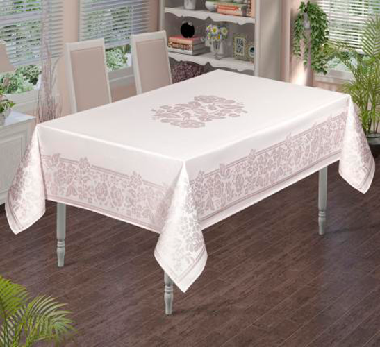 Изображение товара Скатерть DO&CO Maryana 160x220 / 10868 (пудра)