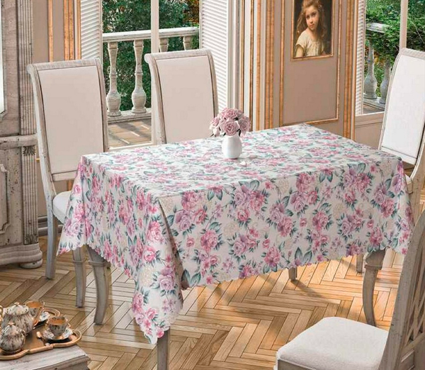 Изображение товара Скатерть DO&CO 150Q Ponje / 8517 (цветной)